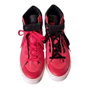 Converse All Star Chuck Taylor Red and Black High-Top Sneakers